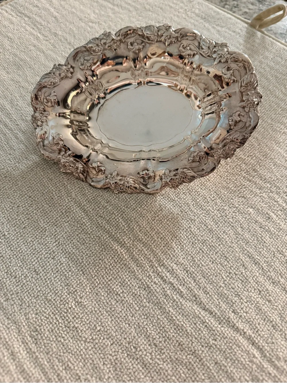 Three Silver Small Serving Items. Polished Silver Plate Bundle.